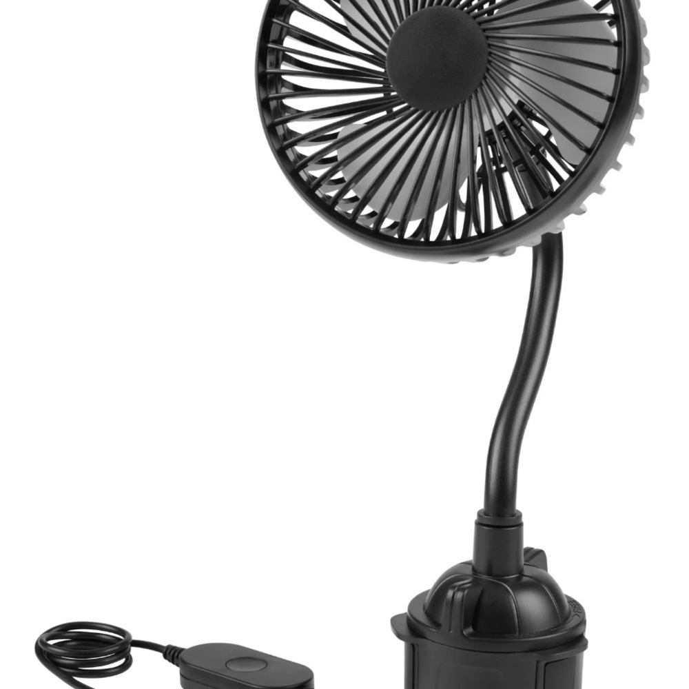 Auto Drive Black Cupholder Fan - Picture 3 of 6